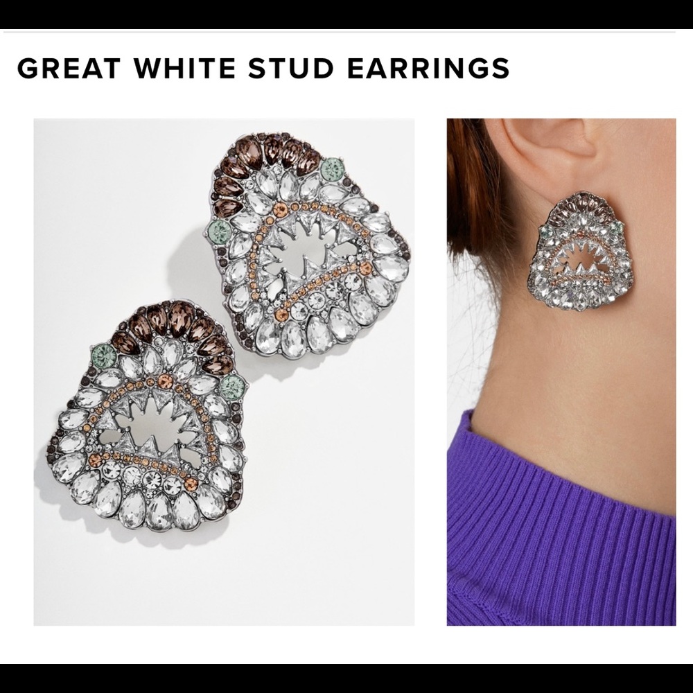 Baublebar Great White Stud earrings